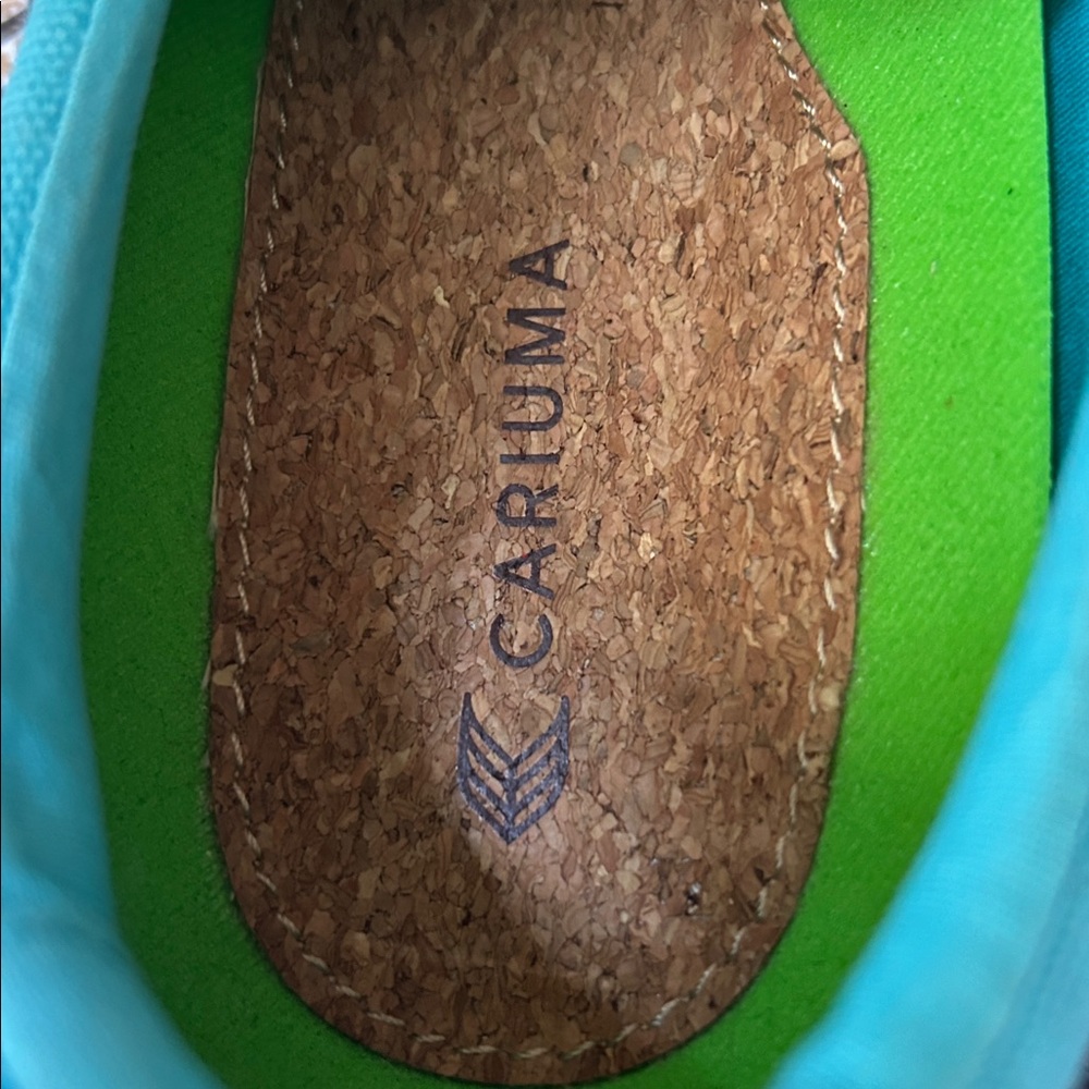 Cariuma x Pantene Capri Blue Oca Low Canvas Contrast Thread Vibrant Sneakers 11 - Picture 13 of 16